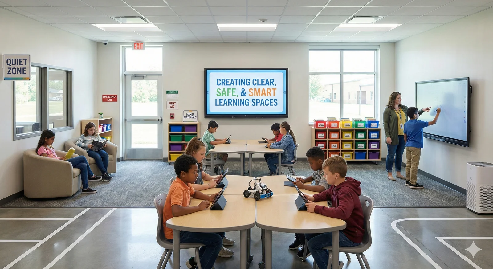 Creating Clear, Safe, and Smart Learning Spaces