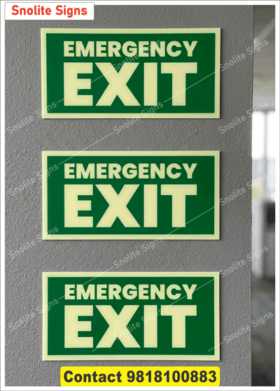 Buy Glow in the Dark Emergency Exit Signs Wholesale, Fire Safety Exit Sign, MCP Signs, Fire Hydrant Signages, Fire Extinguisher Sign, Fire Evacuation Plan Sign, Fire Safety Signs, Fire Exit Signs, Fire Exit Left