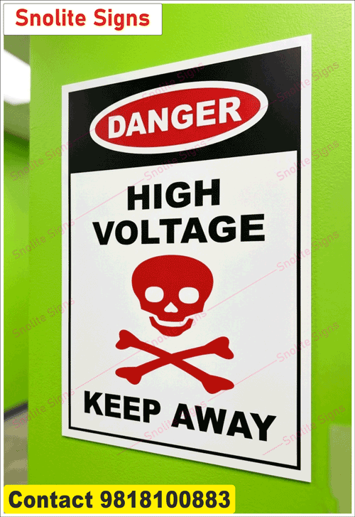 Danger High Voltage Sign, High Voltage Keep Away, Electrical Hazard Warning Sign, Danger High Voltage Skull and Crossbones, Industrial Safety Signage High Voltage, High Voltage Sticker Design, Electrical Danger Keep Away Sign