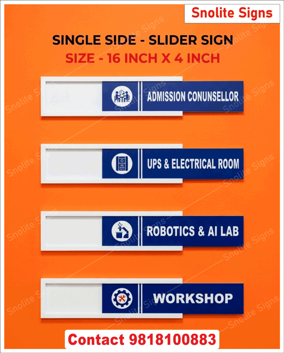 Hospital Slider Sign Boards | Patient Room Status Signs, Premium Sliding Sign Boards for Conference Rooms and Offices. Change Room Availability Instantly With Smooth Slider Mechanisms, Slider Sign Boards | Shop Changeable Signs
