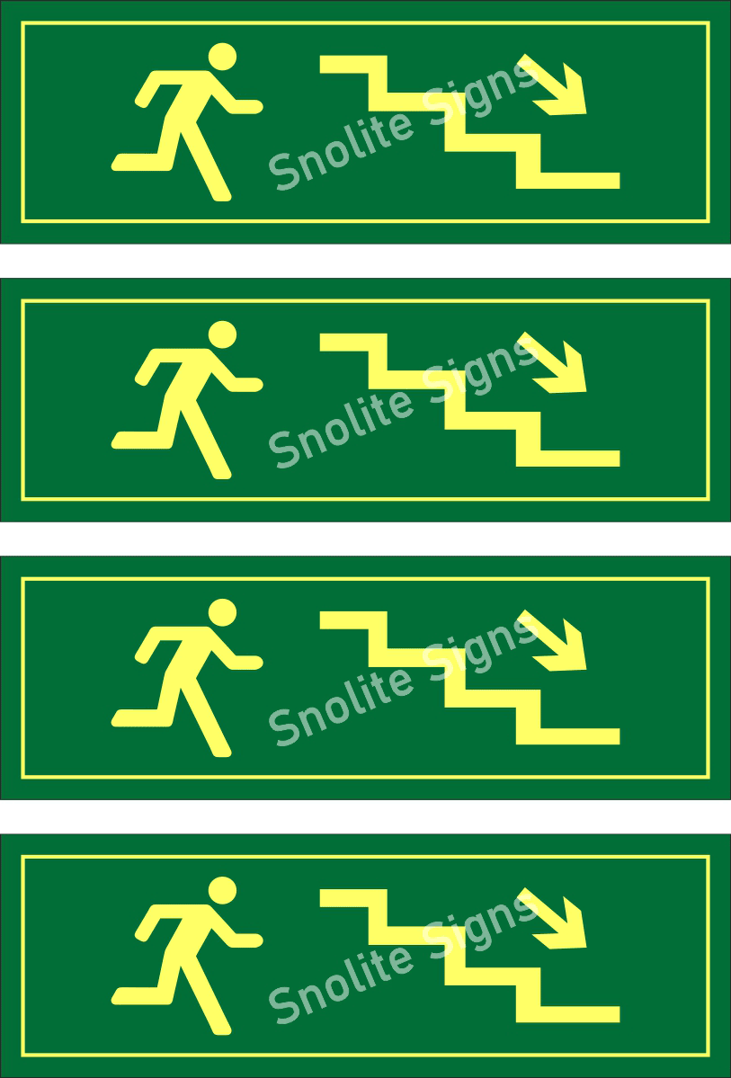 Night Glow Radium Fire Safety Signs in Odisha, Purchase Wall Mounted Fire Exit Sign Board for Office, Emergency Exit Signs